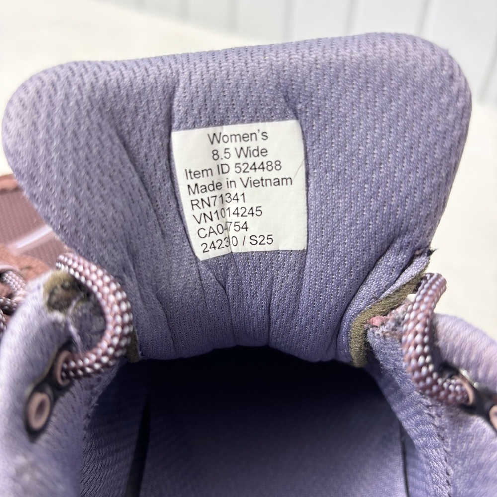 L.L.Bean Women's Trail Model X Ventilated Hiking Sneakers Size 8.5 Wide - Picture 12 of 12